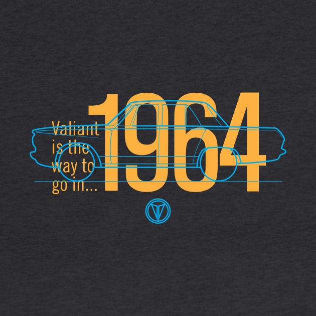 1964 Valiant (Sedan) - The Way to Go! by jepegdesign